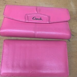 Coach Wallet set pink